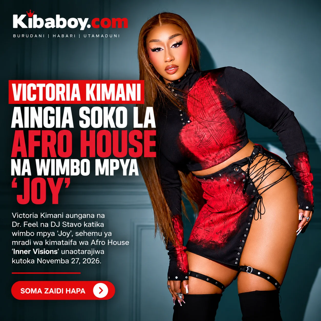 Victoria Kimani Aingia Soko la Afro House na Wimbo Mpya ‘Joy’